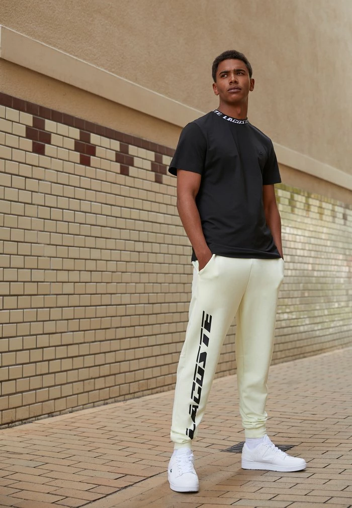 Lacoste Tracksuit Bottoms - Light Yellow 3 Lacoste Tracksuit Bottoms - Light Yellow