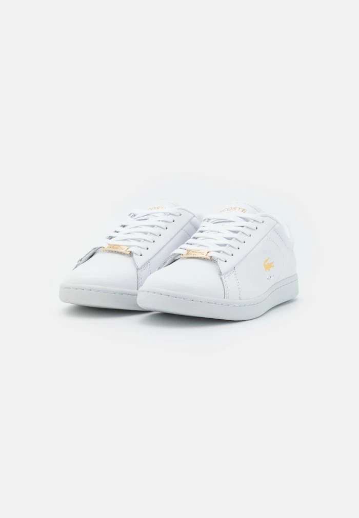 Lacoste CARNABY EVO - Trainers - White/gold 5 Lacoste CARNABY EVO - Trainers - White/gold - Image 3