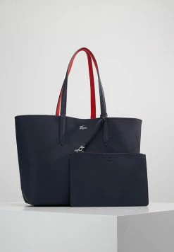 Lacoste REVERSIBLE - Tote Bag - Peacoat Salsa -Lacoste Sales Store 38fa65a03eb84a8ca9d4544d4002a0a4