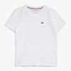 Lacoste BOY V-NECK TEE - Basic T-shirt - Blanc 1 Lacoste BOY V-NECK TEE - Basic T-shirt - Blanc -Lacoste Sales Store 394d4ef90af24468b8731652b969800e