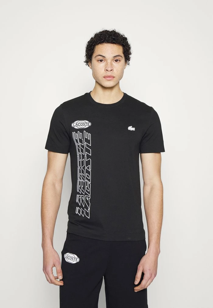 Lacoste EXCLUSIVE - Print T-shirt - Black 3 Lacoste EXCLUSIVE - Print T-shirt - Black