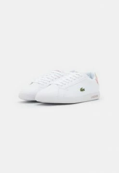 Lacoste GRADUATE - Trainers - White/light Pink -Lacoste Sales Store 3b5d01f15e8d4fe783d2ff7789413415