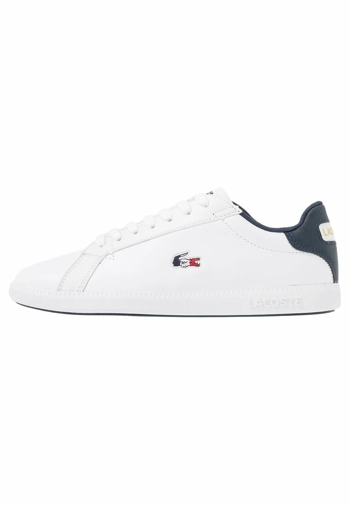 Lacoste GRADUATE - Trainers - White/navy/red 4 Lacoste GRADUATE - Trainers - White/navy/red - Image 2