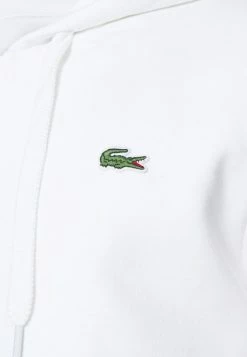 Lacoste Zip-up Sweatshirt - Blanc -Lacoste Sales Store 3cee86ac7f924edf8b2916402d64d9db