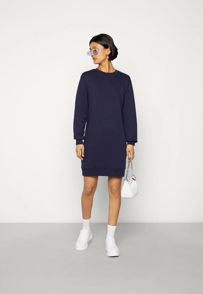 Lacoste Day Dress - Marine 4 Lacoste Day Dress - Marine - Image 2