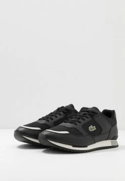 Lacoste PARTNER PISTE - Trainers - Black/grey -Lacoste Sales Store 3ec4e6cc80ff403c815536893ab5095e