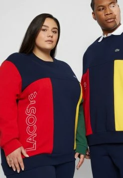 Lacoste PLUS UNISEX - Sweatshirt - Navy Blue/red/green/broom -Lacoste Sales Store 3f81dbe737dd4123b7c072c8fc93c363