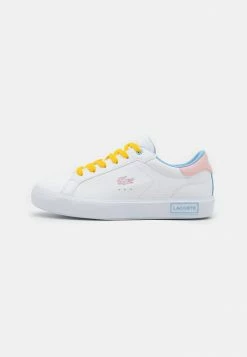 Lacoste POWER COURT EXCLUSIVE - Trainers - White/pink