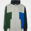 Lacoste UNISEX - Zip-up Sweatshirt - Silver Chine/green/navy Blue/blue Royal -Lacoste Sales Store 40514848ec62464ab7241efeab1684d5