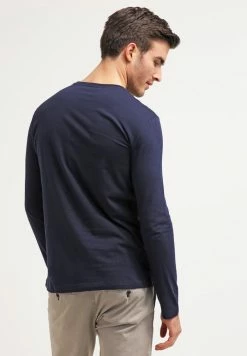 Lacoste Long Sleeved Top - Navy Blue -Lacoste Sales Store 40f801ff5dfe4864a7db8d7a1f378559