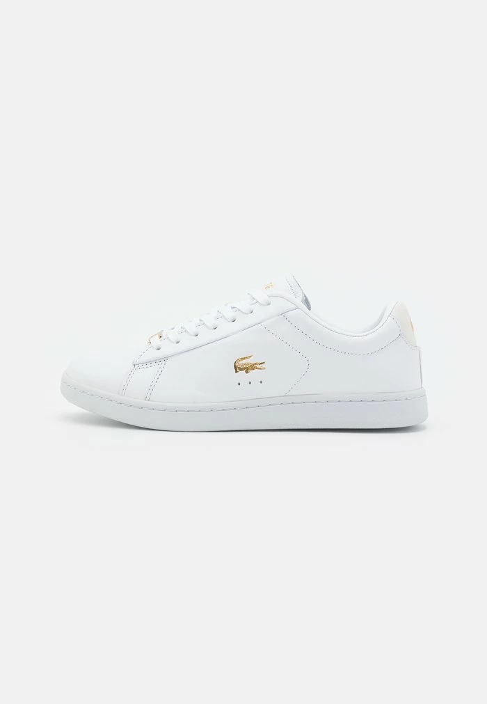 Lacoste CARNABY EVO - Trainers - White/gold 4 Lacoste CARNABY EVO - Trainers - White/gold - Image 2