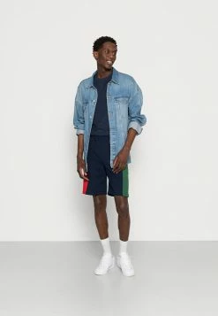 Lacoste UNISEX - Shorts - Navy Blue/red Green -Lacoste Sales Store 42b0dcb3219a42008345ff3347480c0a