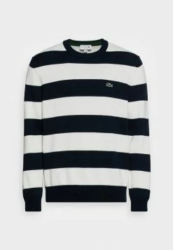 Lacoste Jumper - Navy Blue/flour