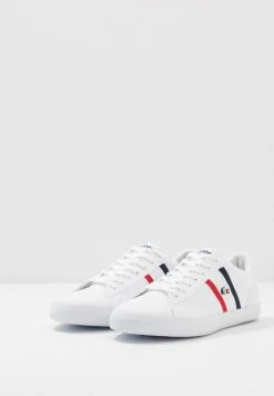 Lacoste LEROND - Trainers - White/navy/red -Lacoste Sales Store 43d47570ad5948efaee5c18207f86ddd