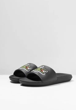 Lacoste CROCO SLIDE - Mules - Black/green 15 Lacoste CROCO SLIDE - Mules - Black/green -Lacoste Sales Store 44218569ff324ab590f8c65b5cf0670f