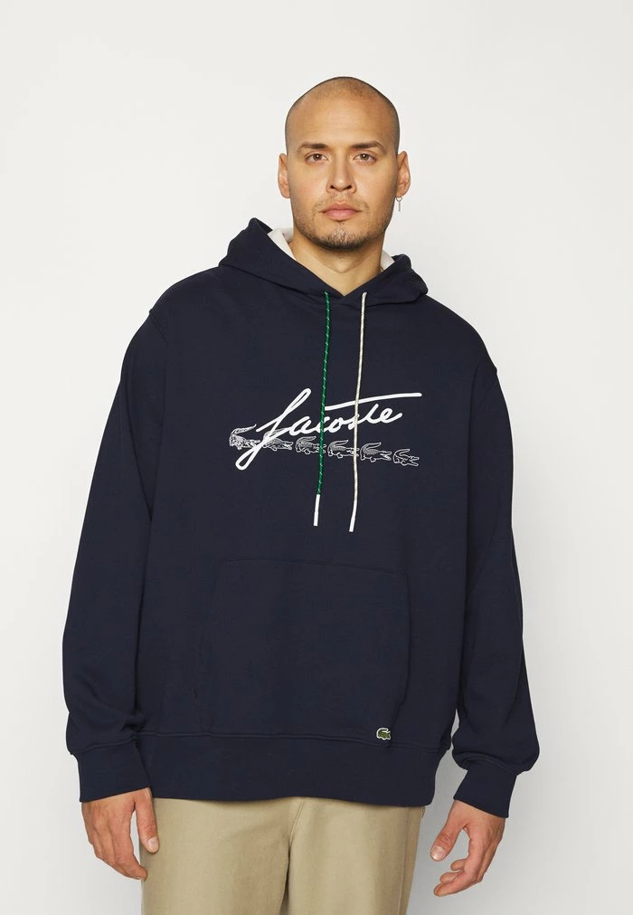 Lacoste Hoodie - Bleu Marine 5 Lacoste Hoodie - Bleu Marine - Image 3