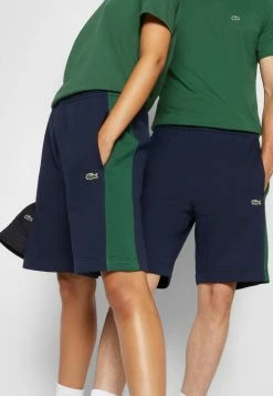 Lacoste UNISEX - Shorts - Navy Blue/green -Lacoste Sales Store 45809fda9dde4364ae5dfca758dcf566