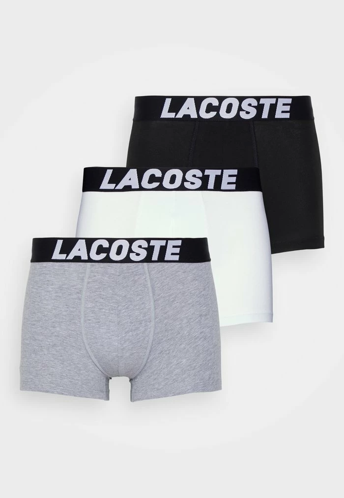 Lacoste 3 PACK - Pants - Noir/blanc/argent Chine 3 Lacoste 3 PACK - Pants - Noir/blanc/argent Chine