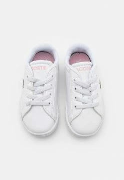Lacoste CARNABY EVO - Trainers - White/light Pink -Lacoste Sales Store 46c99d17b35841d39a5e08ce060d1129