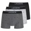Lacoste 3 PACK - Pants - Black/pitch Chine-silver Chine