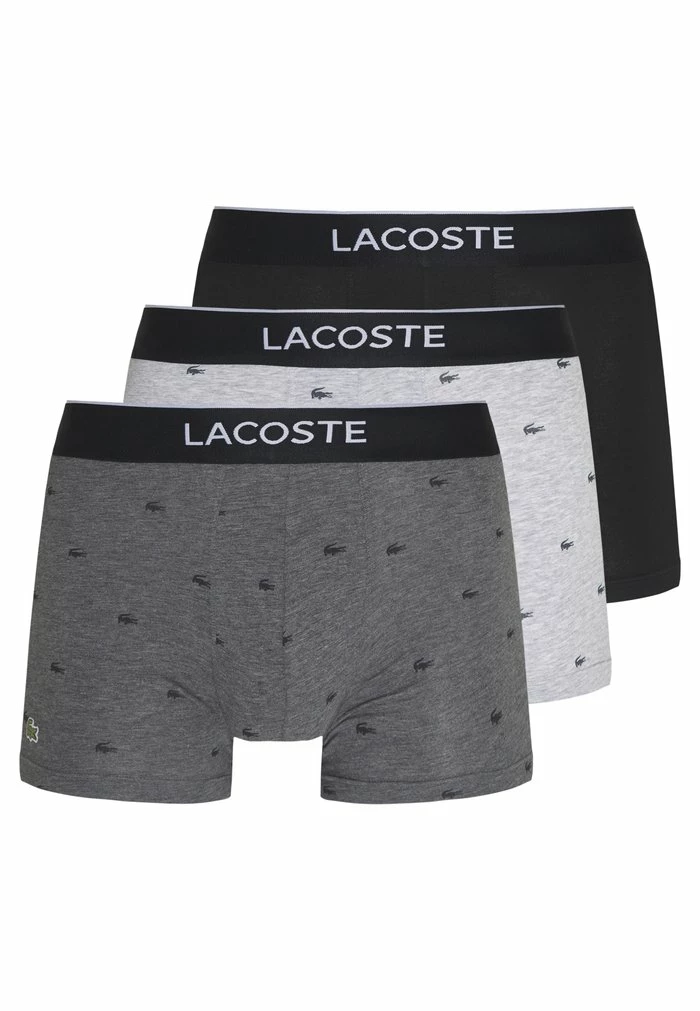 Lacoste 3 PACK - Pants - Black/pitch Chine-silver Chine 3 Lacoste 3 PACK - Pants - Black/pitch Chine-silver Chine