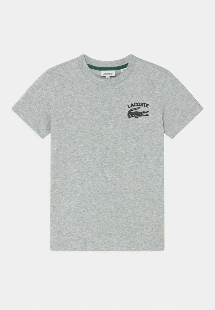 Lacoste Print T-shirt - Argent Chine 3 Lacoste Print T-shirt - Argent Chine