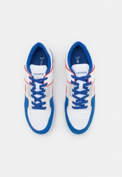 Lacoste COURT CAGE - Trainers - White/blue -Lacoste Sales Store 4c6e3519334d4bc8bbda9f94839d8a0e
