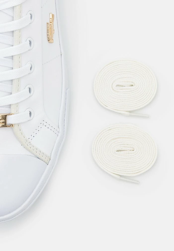 Lacoste ZIANE PLUSGRAND - Trainers - White/gold 7 Lacoste ZIANE PLUSGRAND - Trainers - White/gold - Image 5