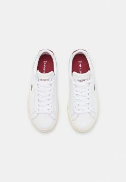 Lacoste LEROND PRO - Trainers - White/red -Lacoste Sales Store 4f2a2defd59b49d18c32916d8df5e6e8