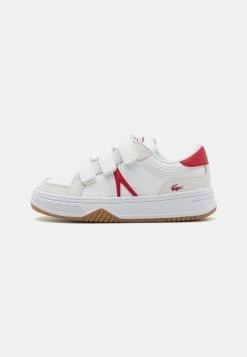 Lacoste UNISEX - Trainers - White/red