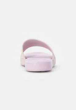 Lacoste SLIDE - Pool Slides - Light Pink White -Lacoste Sales Store 5267a4f9dd2b47c6812d2098dcffd911