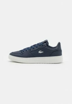 Lacoste COURT LISSE - Trainers - Navy/off-white