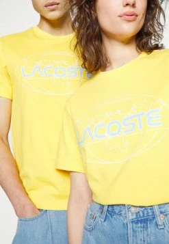 Lacoste EXCLUSIVE UNISEX GUEOE - Print T-shirt - Yellow -Lacoste Sales Store 531ce19fd0f54388a8c9ab9ca4f53a5c