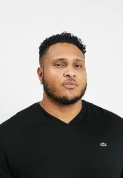 Lacoste Basic T-shirt - Black -Lacoste Sales Store 53eea15f0d89407c99aa018cf1f3ca62