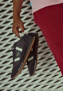 Lacoste PARTNER RETRO - Trainers - Black/offwhite -Lacoste Sales Store 54d6aebd65584a0585fa189a1a50a6dc