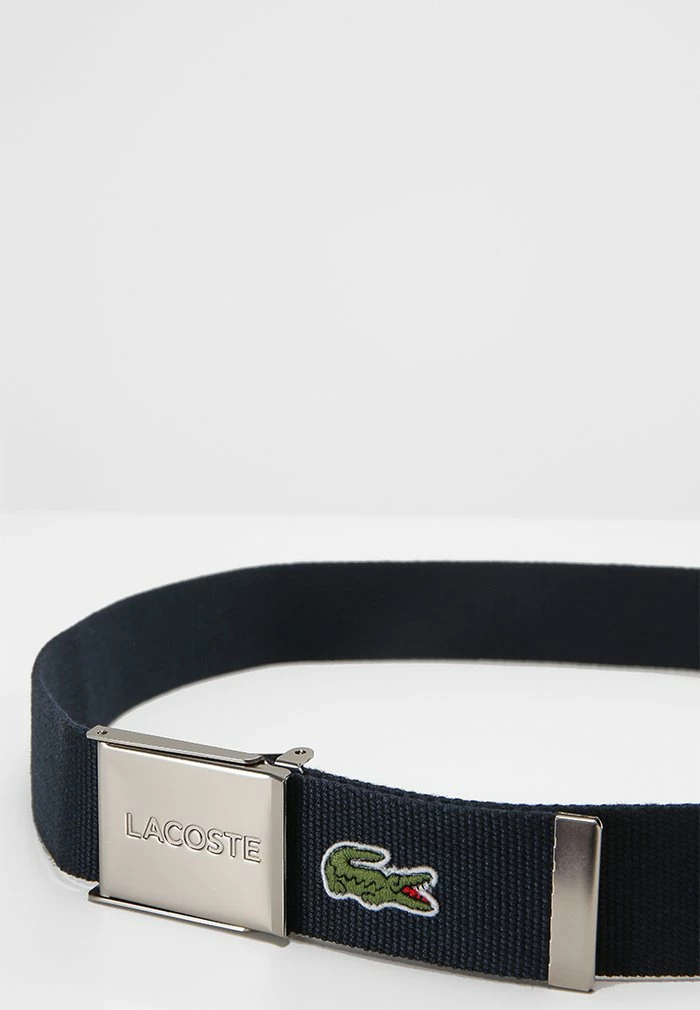Lacoste CASUAL STRAP IN KIT UNISEX - Belt - Navy Blue 6 Lacoste CASUAL STRAP IN KIT UNISEX - Belt - Navy Blue - Image 4