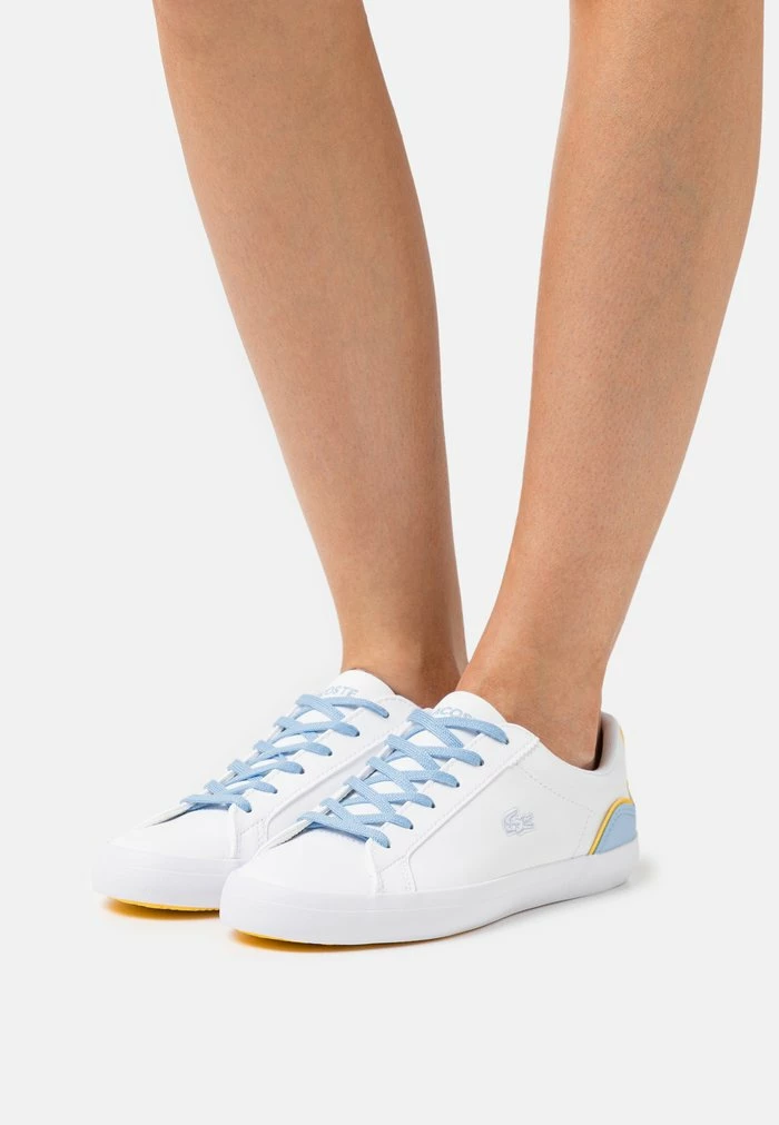 Lacoste LEROND EXCLUSIVE - Trainers - White/light Blue 3 Lacoste LEROND EXCLUSIVE - Trainers - White/light Blue