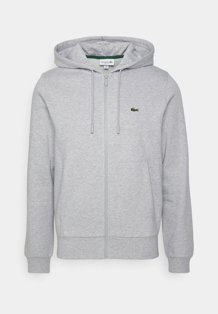 Lacoste Zip-up Sweatshirt - Argent Chine 6 Lacoste Zip-up Sweatshirt - Argent Chine - Image 4