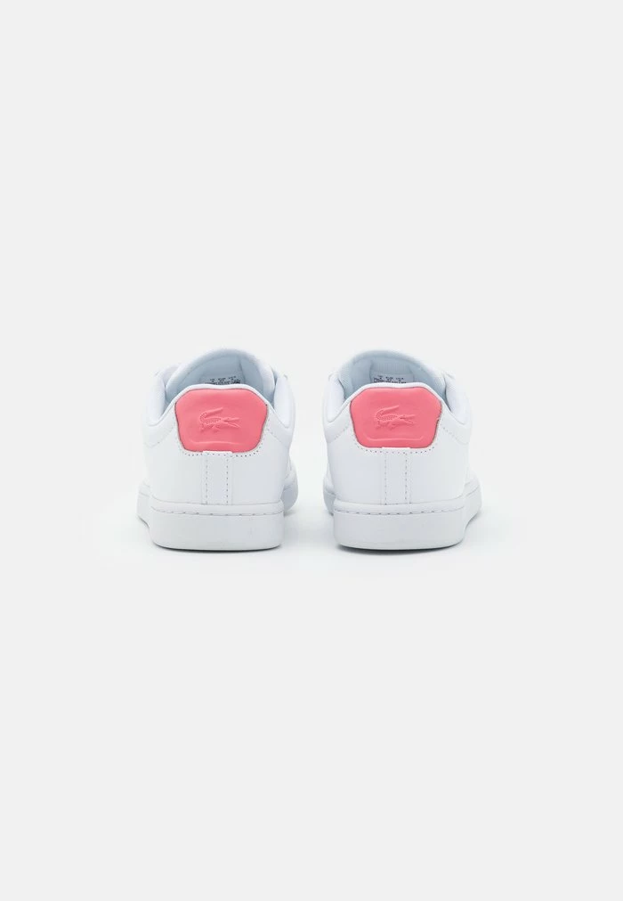Lacoste CARNABY EVO - Trainers - White/dark Pink 6 Lacoste CARNABY EVO - Trainers - White/dark Pink - Image 4