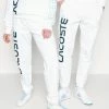 Lacoste UNISEX EXCLUSIVE - Tracksuit Bottoms - White -Lacoste Sales Store 590ca0d0863d452cb49dab6015bd61e0
