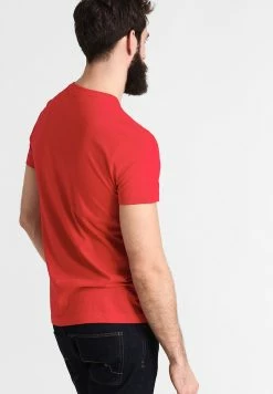 Lacoste Basic T-shirt - Rouge -Lacoste Sales Store 59992640ea9f4768bf20a6ae72d9dd1b