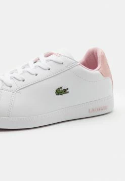 Lacoste GRADUATE - Trainers - White/light Pink -Lacoste Sales Store 5a5ae00bbd284b38824645d862b451fc