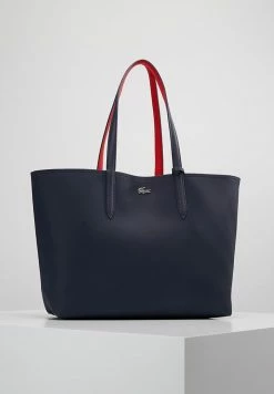 Lacoste REVERSIBLE - Tote Bag - Peacoat Salsa -Lacoste Sales Store 5bcef107277b4a0fa1f6632803eb697f
