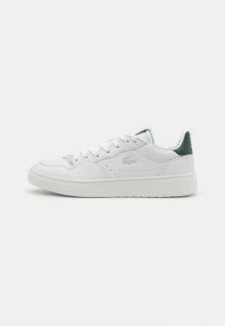 Lacoste COURT LISSE - Trainers - White/dark Green