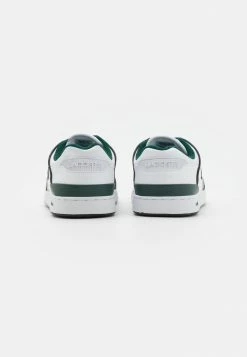 Lacoste COURT CAGE - Trainers - White/dark Green -Lacoste Sales Store 5cb87f8318594845b2065f9f555cf42f