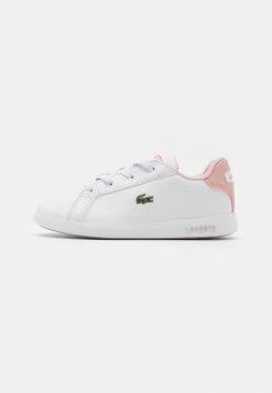 Lacoste GRADUATE - Trainers - White/light Pink
