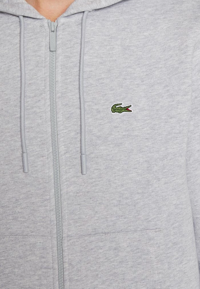 Lacoste Zip-up Sweatshirt - Argent Chine 7 Lacoste Zip-up Sweatshirt - Argent Chine - Image 5