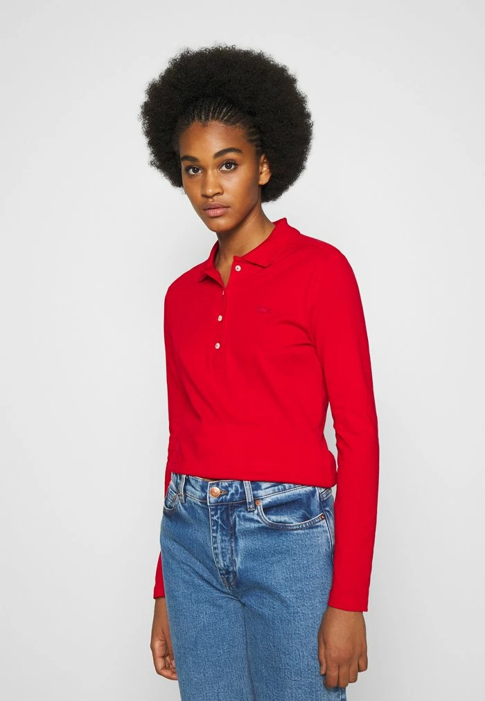 Lacoste Polo Shirt - Red 3 Lacoste Polo Shirt - Red