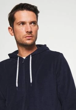 Lacoste Zip-up Sweatshirt - Navy Blue -Lacoste Sales Store 624a0167af754dd6b1e9ea91a46b9488