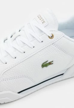 Lacoste TWIN SERVE - Trainers - White/dark Green -Lacoste Sales Store 630f2a567cd648e38318ef6c0600faf3
